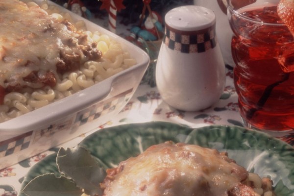 granny s macaroni with meat sauce