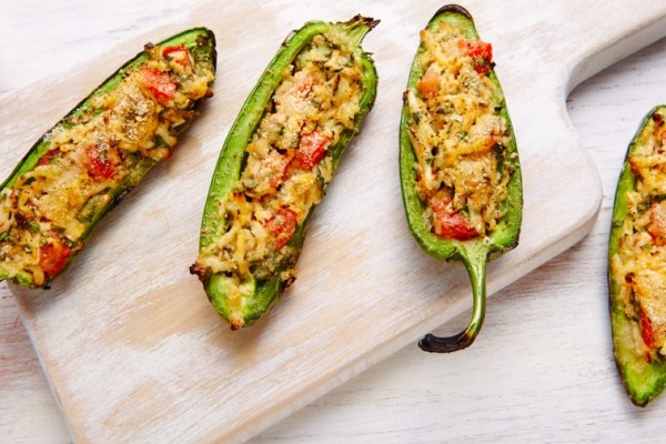 grilled mozzarella jalapenos