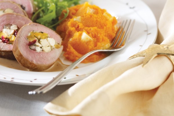 havarti coriander carrot puree