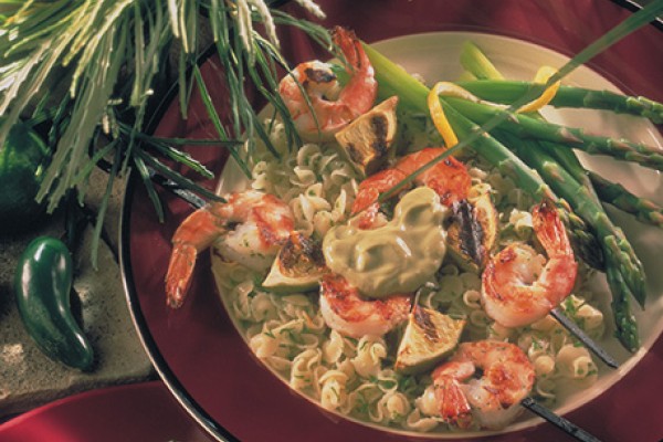 lime and jalapeno grilled shrimp