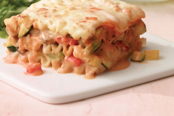 make ahead veggie lasagna