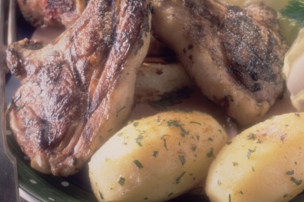 marseilles style lamb chops