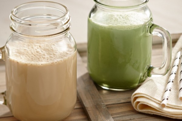matcha ginger milk shake