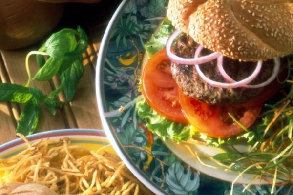 mint lamb burgers