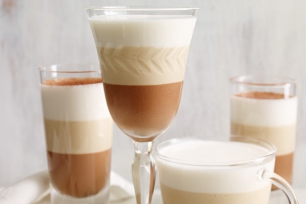 mocha cottage cheese parfait a la nino