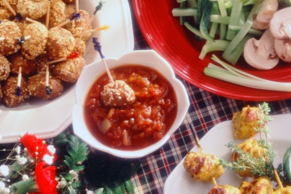 oriental christmas meatballs