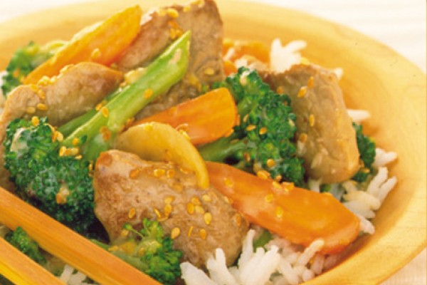 pork and broccoli stir fry