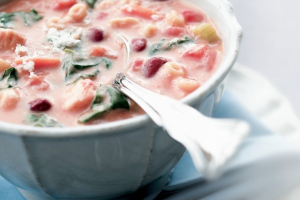 quick chicken minestrone