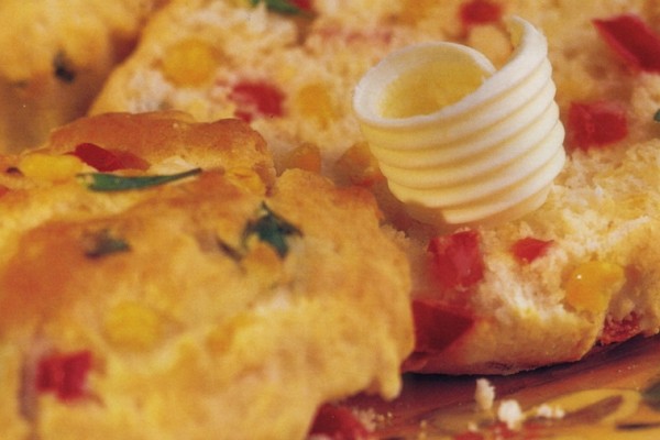 savoury baked biscuits