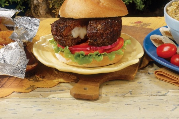 sirloin brie burger