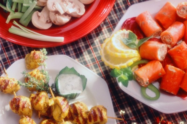 smoked salmon rolls