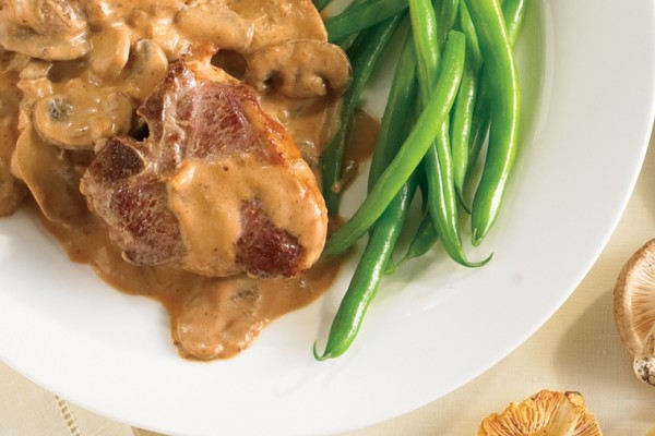 spring lamb with red wine