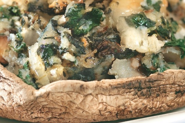 stuffed portobello mushrooms