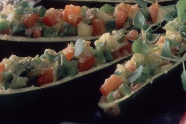stuffed zucchini