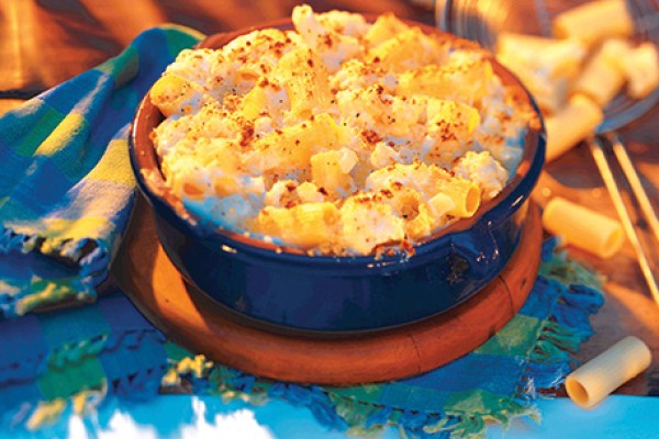 superb rigatoni and cauliflower au gratin
