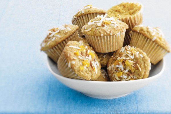 tropical mango muffins