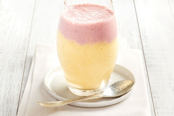 two tone ricotta smoothie
