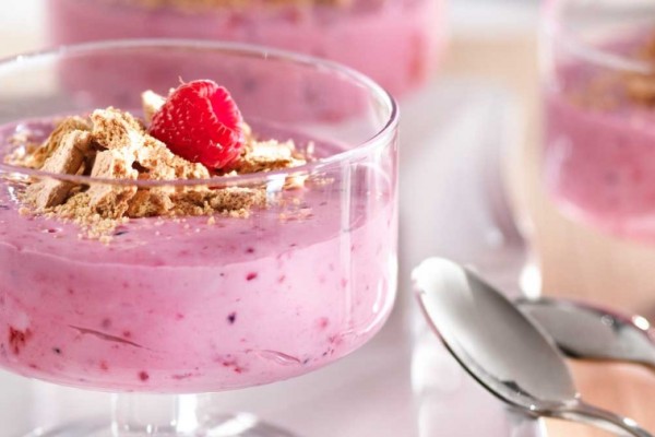 upside down berry cheesecake cups