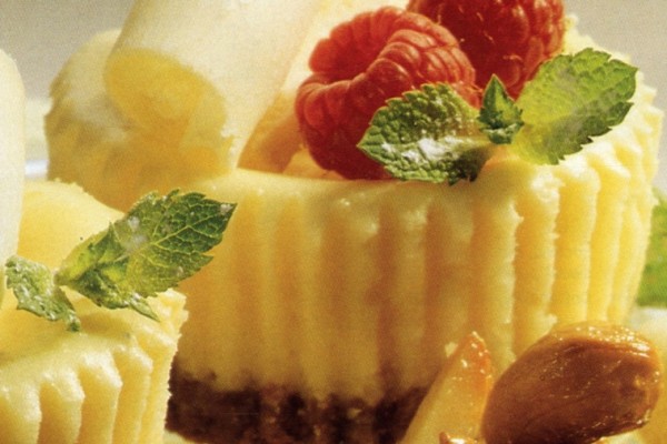 white chocolate cheesecake