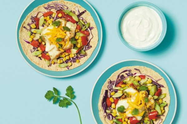 white fish and cheddar tacos