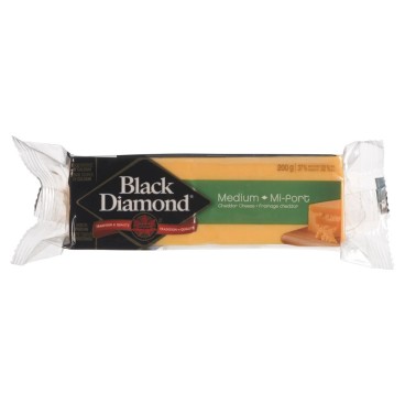 Black Diamond Medium Coloured Cheddar 200g