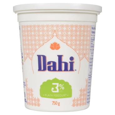 Khaas Dahi Dahi Yogurt Plain 3% M.F. 750G