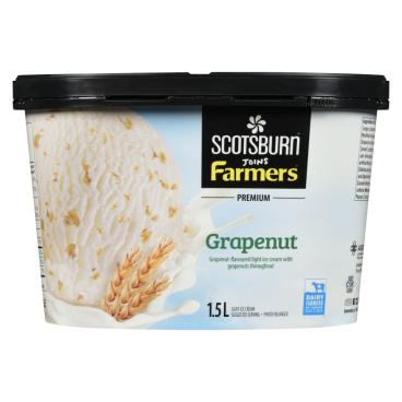 Scotsburn Joins Farmers Grapenut Premium Light Ice Cream 1.5L