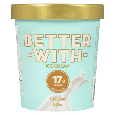 Better Acres Ice Cream Cream Ice Cream 500ml