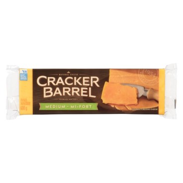 Cracker Barrel Medium Coloured Cheddar 600g