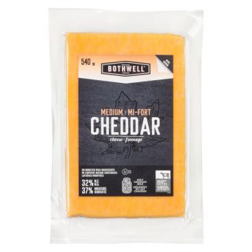 Bothwell Cheese Medium Coloured Cheddar 540g