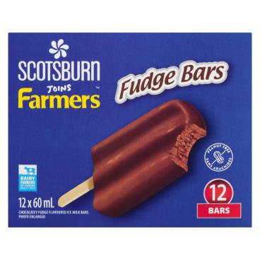 Scotsburn Joins Farmers Fudge Bars 12x60ml