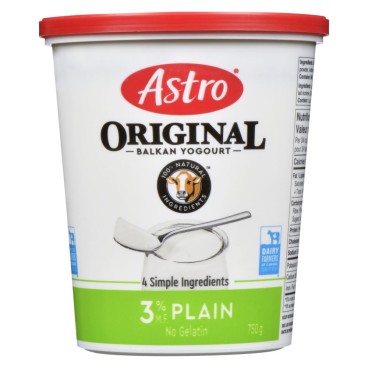 Astro® Original Balkan Yogurt Plain 3% M.F. 750g