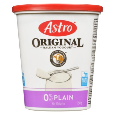 Astro® Original Balkan Yogurt Plain 0% M.F. 750g