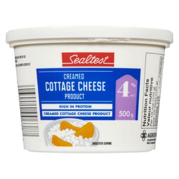 Sealtest Creamed Cottage Cheese 4% M.F. 500g