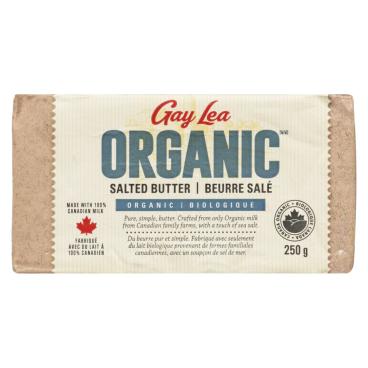 Gay Lea Organic Salted Butter 250g