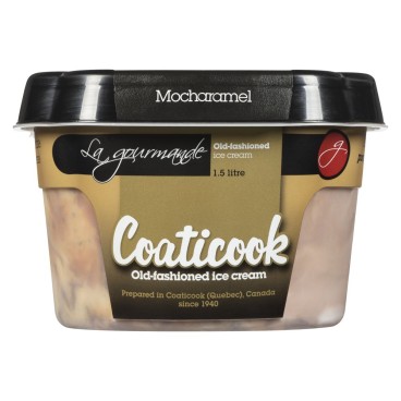 Coaticook La Gourmande Mocharamel Old-Fashioned Ice Cream 1.5L