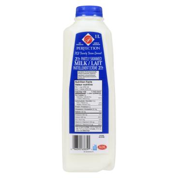 Perfection Partly Skimmed Milk 2% M.F. 1L