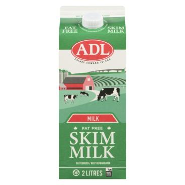 ADL Skim Milk 0% M.F. 2L