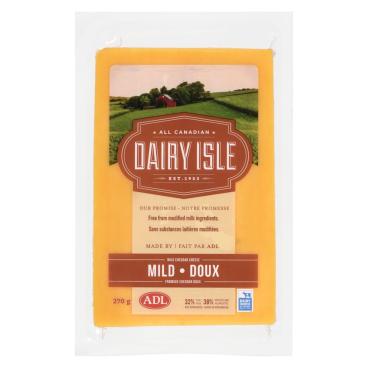 Dairy Isle Mild Coloured Cheddar 270g