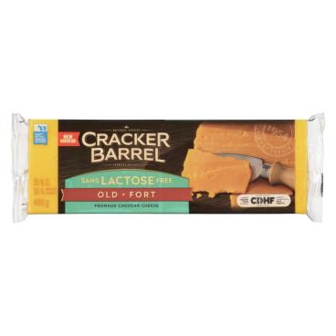 Cracker Barrel Lactose Free Old Coloured Cheddar 400g