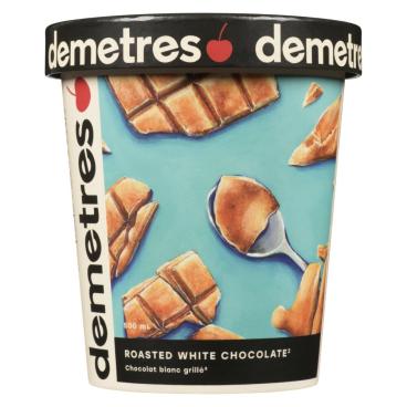 Demetres Roasted White Chocolate Ice Cream 500ml