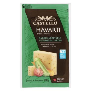 Castello Havarti Garden Vegetable  200g