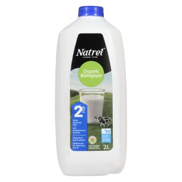 Natrel Organic Partly Skimmed Milk 2% M.F. 2L