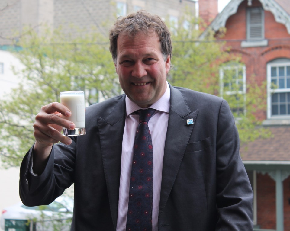 Pierre Lampron, President, Dairy Farmers of Canada