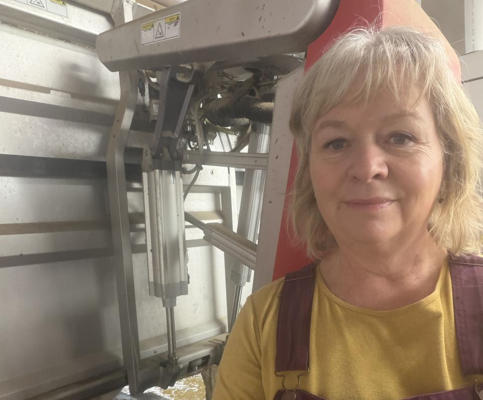 Dairy farmer Janet