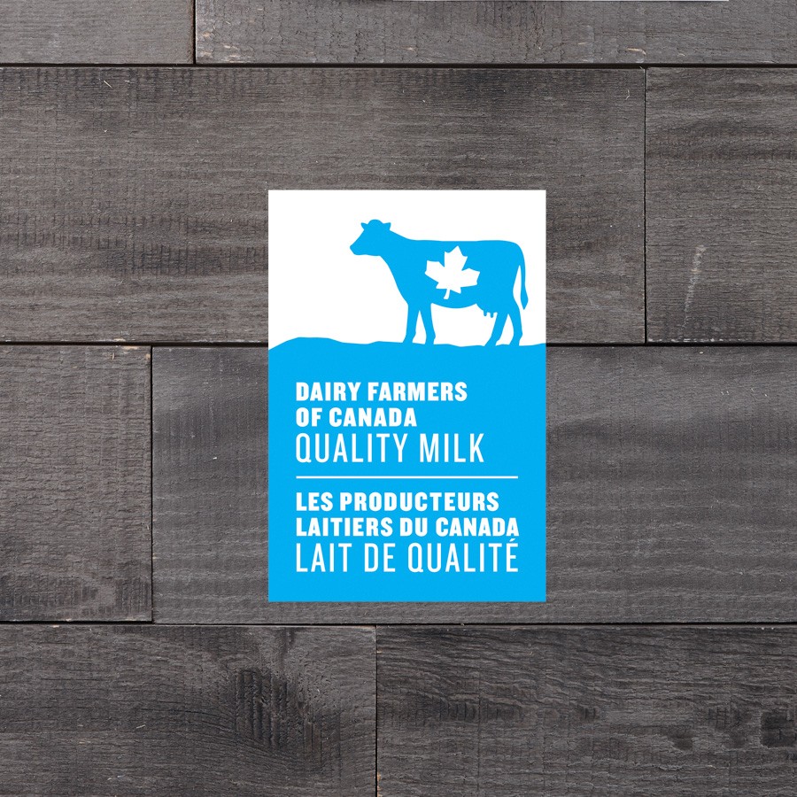 Quality Milk Lait de qualité electrostatic sticker