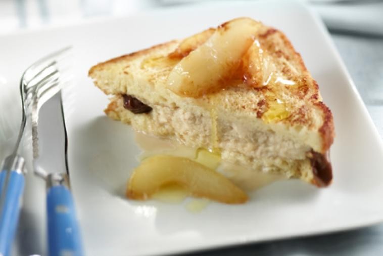 Belle Hélène Ice Cream French Toast 