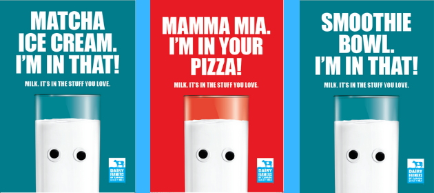 Milk. It's in the stuff you love