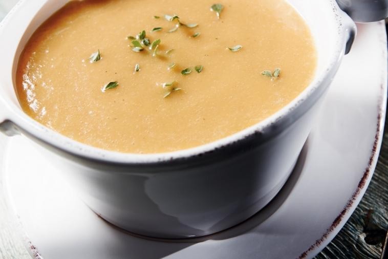 Potage aux courges et aux pommes facile à congeler