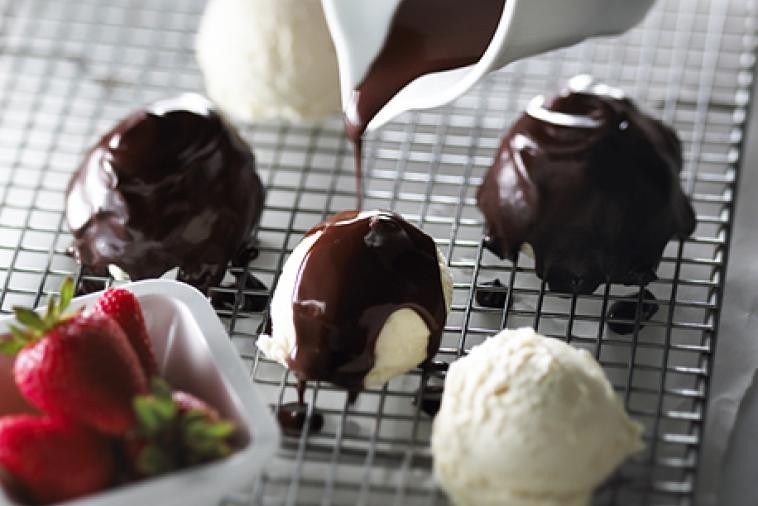 Giant Ice Cream Truffle